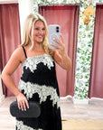 Lace Harmony Maxi Dress