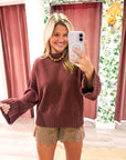 Unhurried Oversized Sweater-Coco