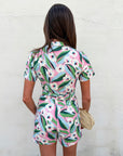 Sweet Like Spring Belted Romper