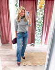 Soft Embrace Crewneck Sweater-Heather Gray