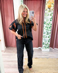 Onyx Wide Leg Jeans