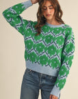 Floral Charm Sweater