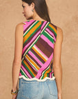 Kaleidoscope Scallop Top