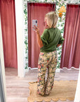 Floral Tale Wide Leg Pants