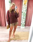 Unhurried Oversized Sweater-Coco