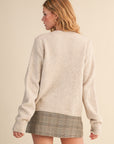 Cozy Nights Cardigan-Egg Shell