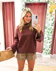 Unhurried Oversized Sweater-Coco