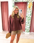 Unhurried Oversized Sweater-Coco