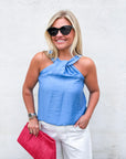 Oceanfront Halter Neck Top