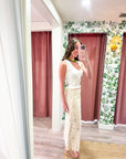 Wisteria Crochet Midi Skirt