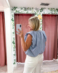 Cloud Bubble Stripe Top