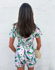 Sweet Like Spring Belted Romper