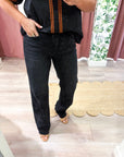 Onyx Wide Leg Jeans