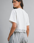Coconut Kiss Lace Top