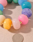 Marble Stone Beaded Bracelet-Multi