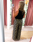 Giuliana Jacquard High Waist Pants