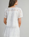 Delilah Embroidered Top