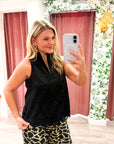 Monte Carlo Lace Trim Top