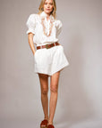 PREORDER: Dominique Scallop Embroidered Top