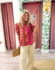 Sweetest Day Puff Sleeve Top