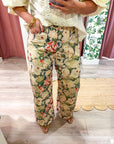 Floral Tale Wide Leg Pants