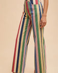 Retro Revival Wide Leg Pants