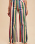 Retro Revival Wide Leg Pants