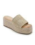 Summer Steps Straw Wedge