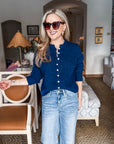 Cozy Nights Cardigan-Midnight Navy