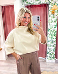 Mellow Days Sweatshirt-Ivory