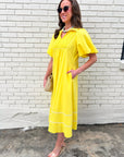 Sunset Glow Midi Dress