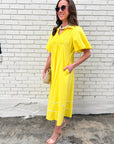 Sunset Glow Midi Dress