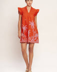 Sunset Palms Mini Dress