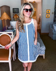 Sconset Denim Mini Dress