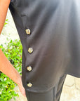 Iris Side Button Tunic
