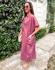 Margot Stripe Kaftan