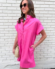 Forever Favorite Mini Dress-Pink
