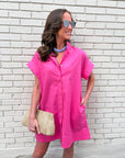 Forever Favorite Mini Dress-Pink