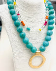 Rodeo Edit Necklace-Turquoise