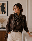 Western Trail Square Bandana-Cafe
