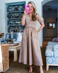 In the Mix Midi Dress