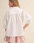 The Sculpt Button Down Top