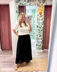 Lady Luck Embroidered Skirt