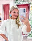 Love Note Pintuck Top