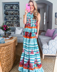 Crystal Waters Maxi Dress