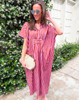 Margot Stripe Kaftan