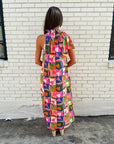 Petal Pop Maxi Dress
