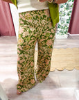 Fern Garden Wide Leg Pants