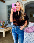 PREORDER: Zenzi Jungle Smocked Top