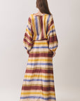 Painted Lines Maxi Skirt
